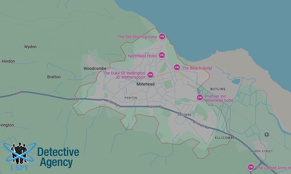 We process serve legal documents in all areas of Minehead