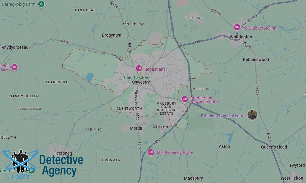 We process serve legal documents in all areas of Owestry