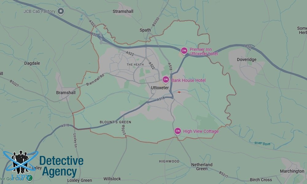 We process serve legal documents in all areas of Uttoxeter