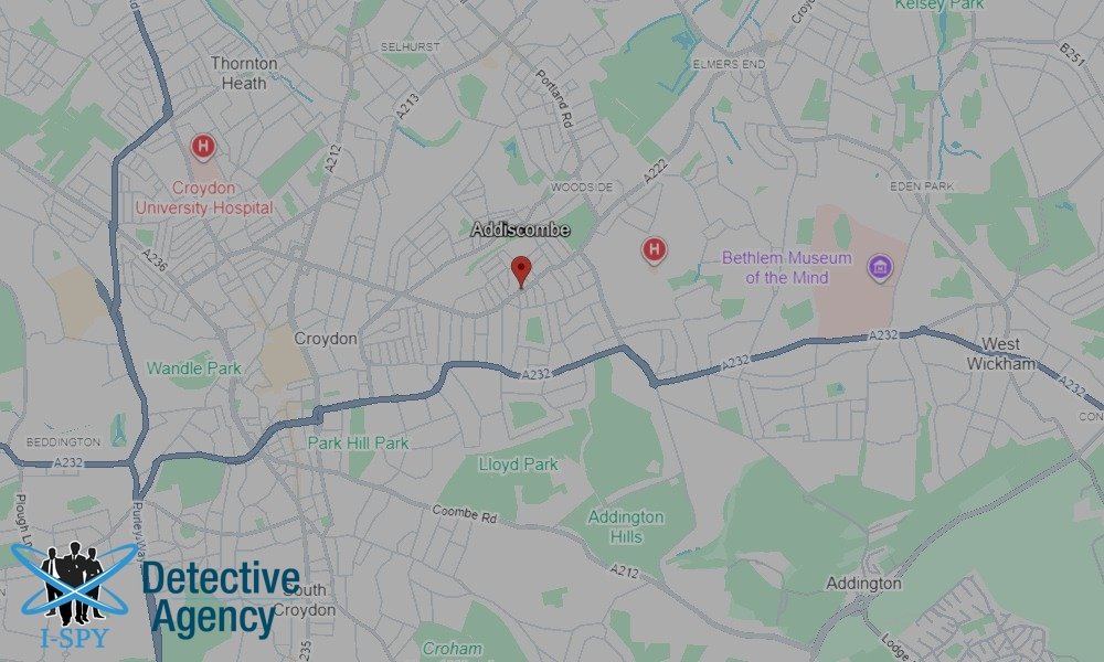 Our Detectives operate across the entire Addiscombe area