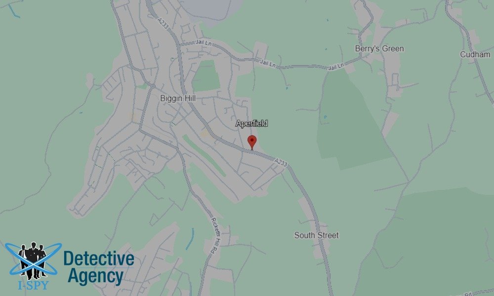 Our Detectives operate across the entire Aperfield area