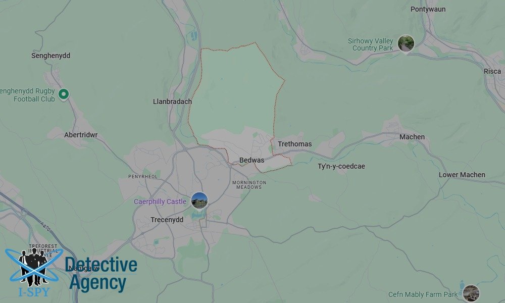 Our Detectives operate across the entire Bedwas area