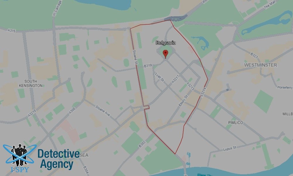 Our Detectives operate across the entire Belgravia area