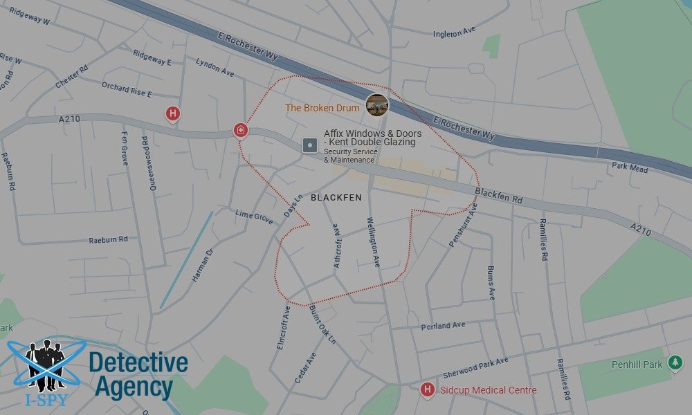 Our Detectives operate across the entire Blackfen area