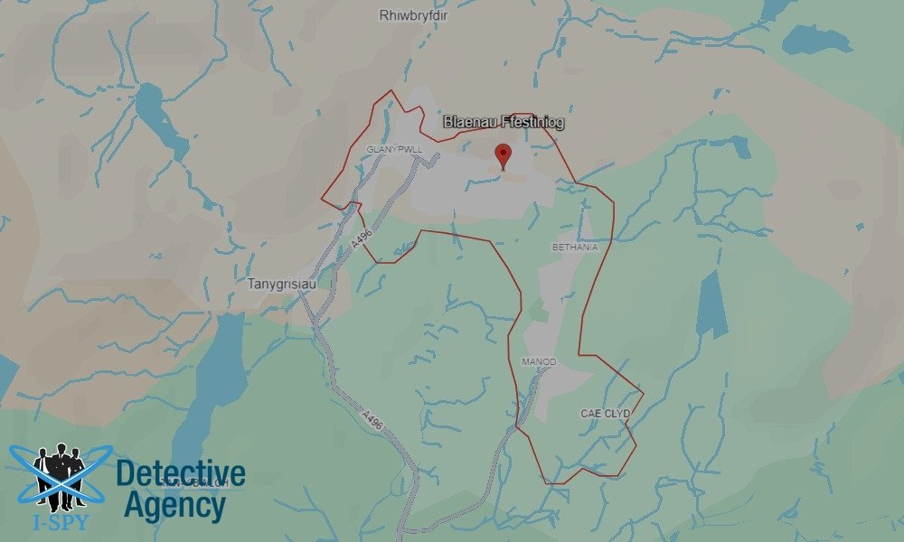 Our Detectives operate across the entire Blaenau Ffestiniog area