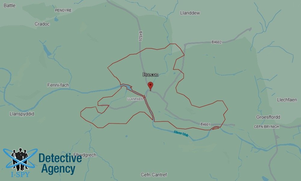 Our Detectives operate across the entire Brecon area