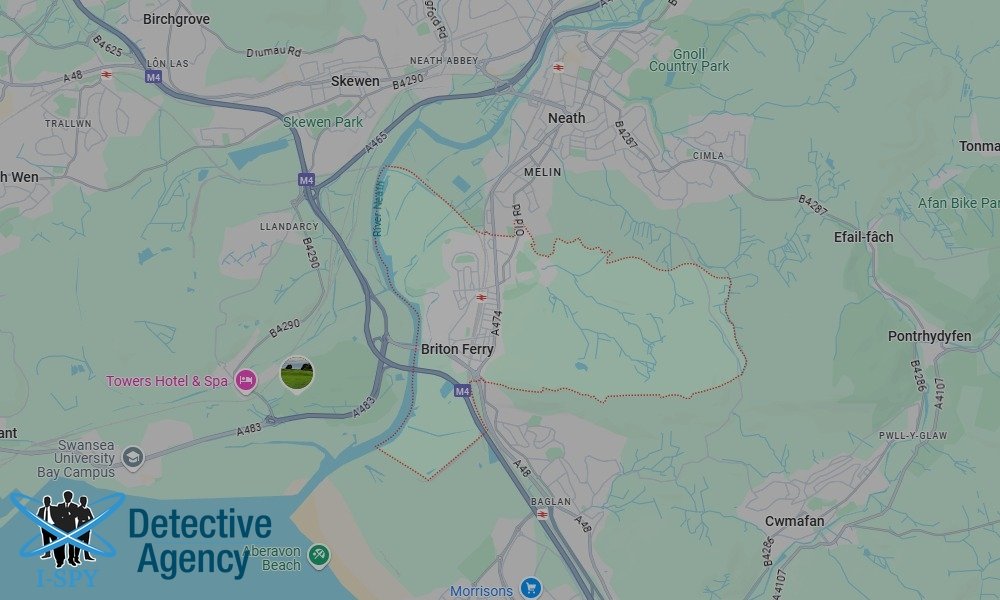 Our Detectives operate across the entire Briton Ferry area