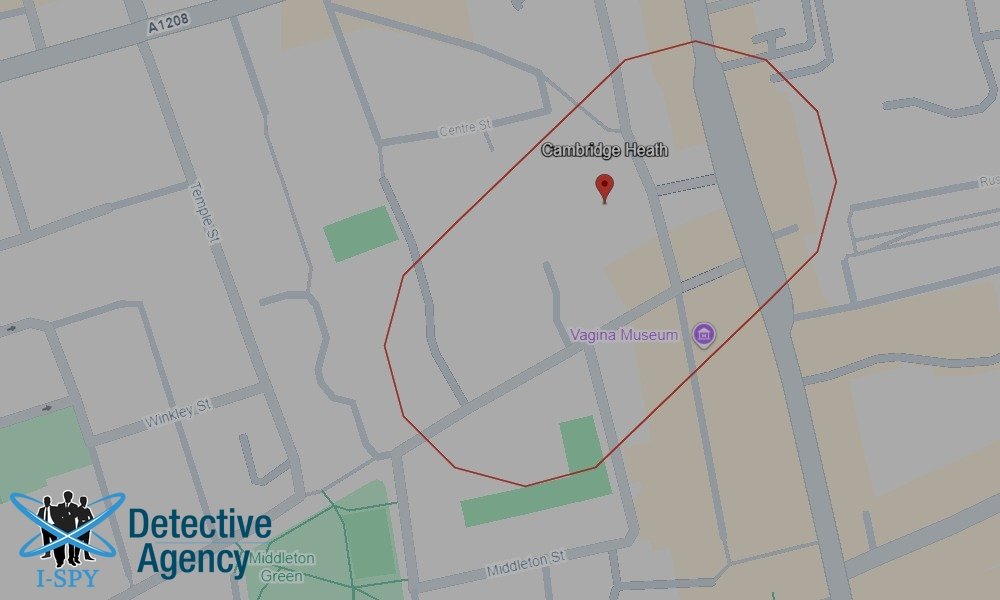 Our Detectives operate across the entire Cambridge Heath area