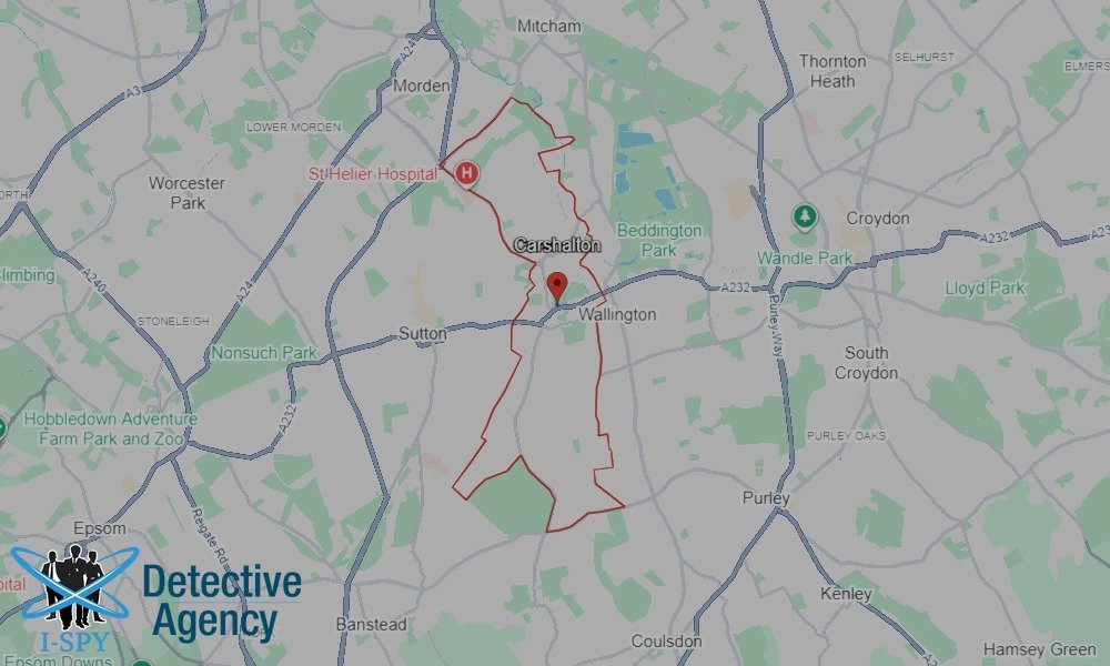 Our Detectives operate across the entire Carshalton area