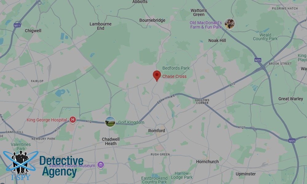 Our Detectives operate across the entire Chase Cross area