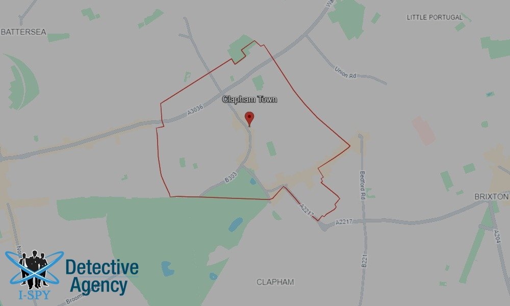 Our Detectives operate across the entire Clapham area