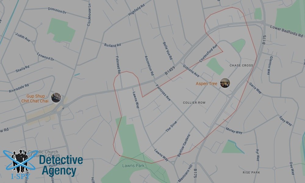 Our Detectives operate across the entire Collier Row area