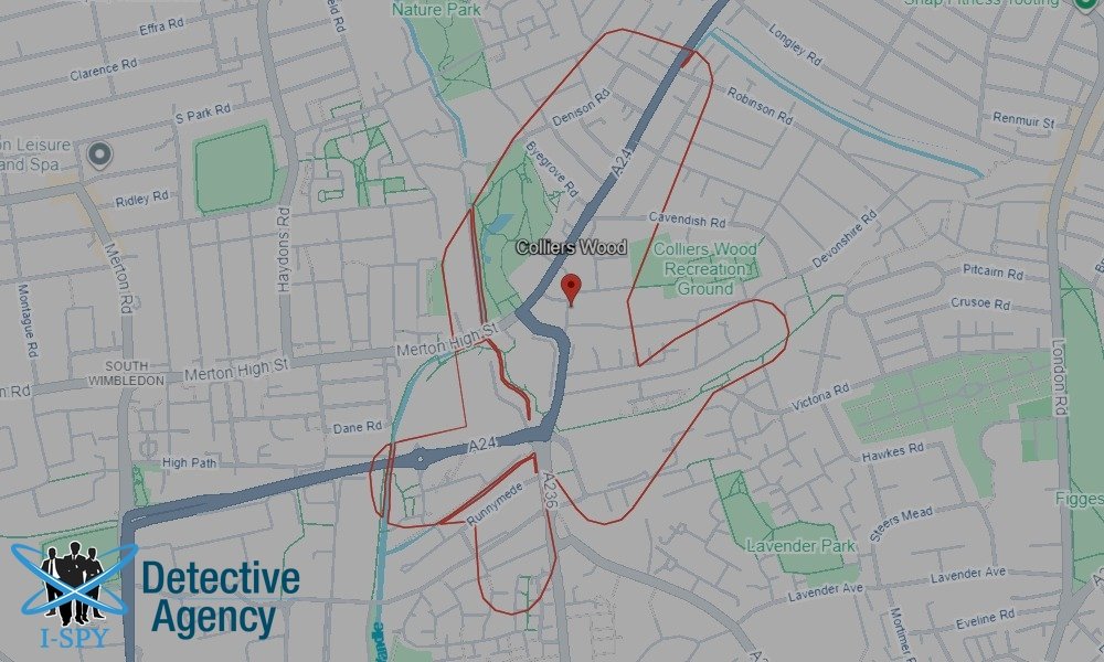 Our Detectives operate across the entire Colliers Wood area