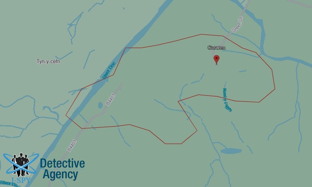 Our Detectives operate across the entire Corwen area