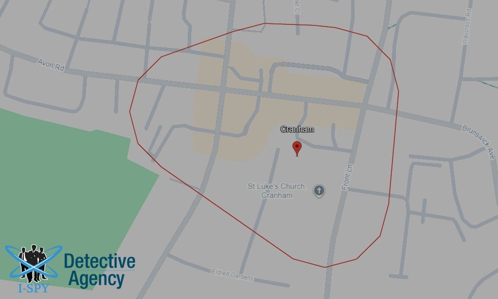 Our Detectives operate across the entire Cranham area