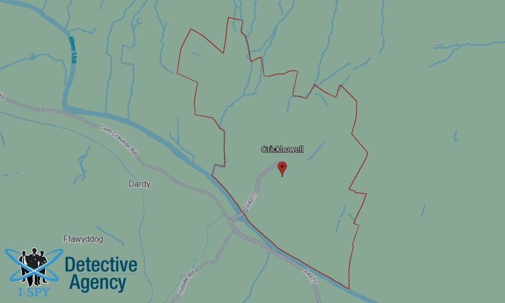 Our Detectives operate across the entire Crickhowell area
