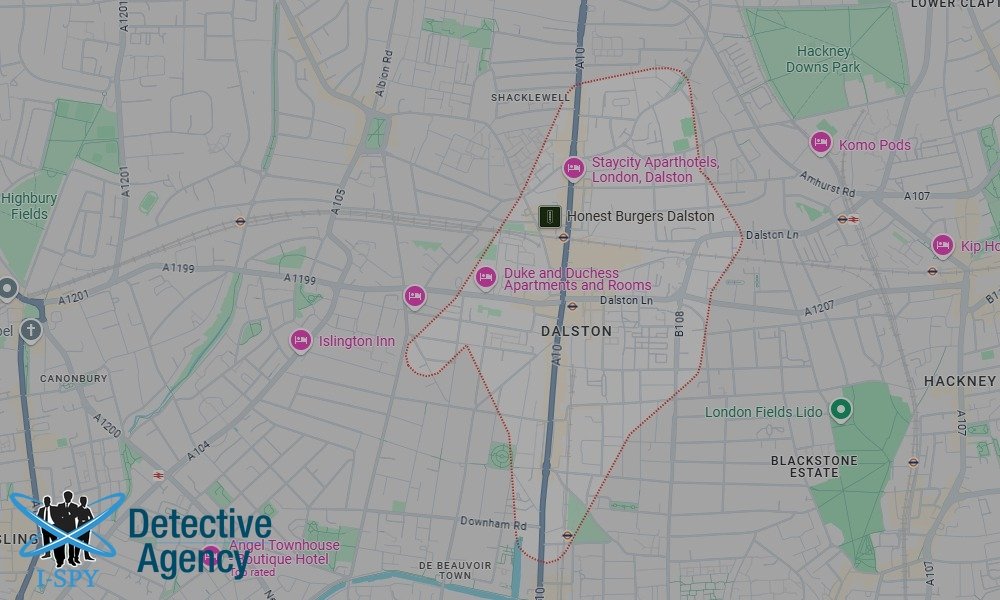 Our Detectives operate across the entire Dalston area