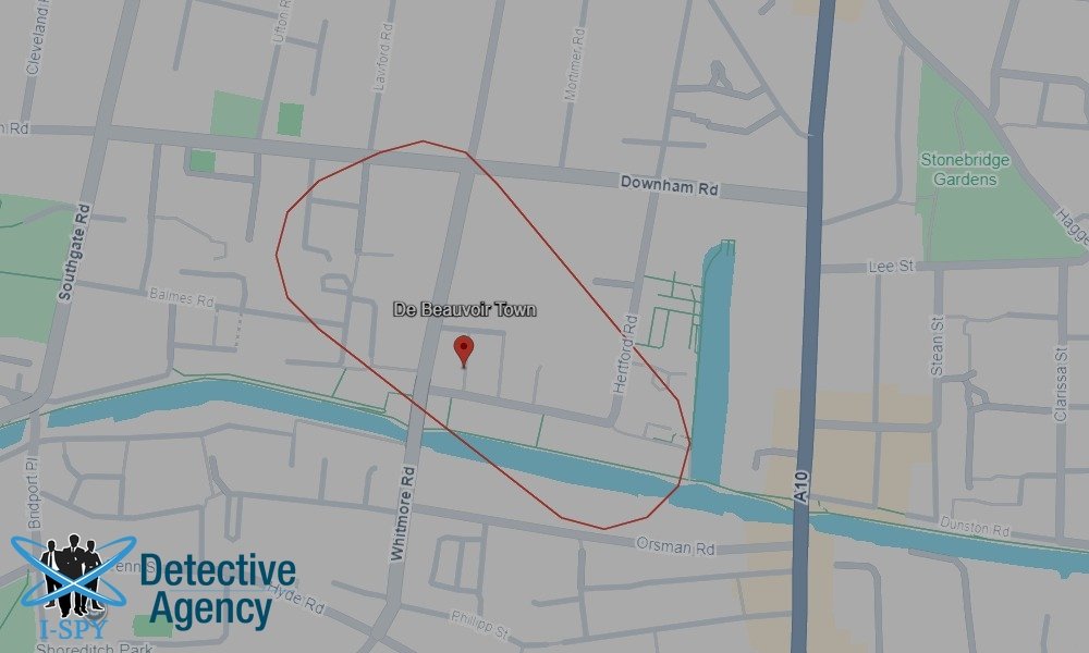 Our Detectives operate across the entire De Beauvoir Town area