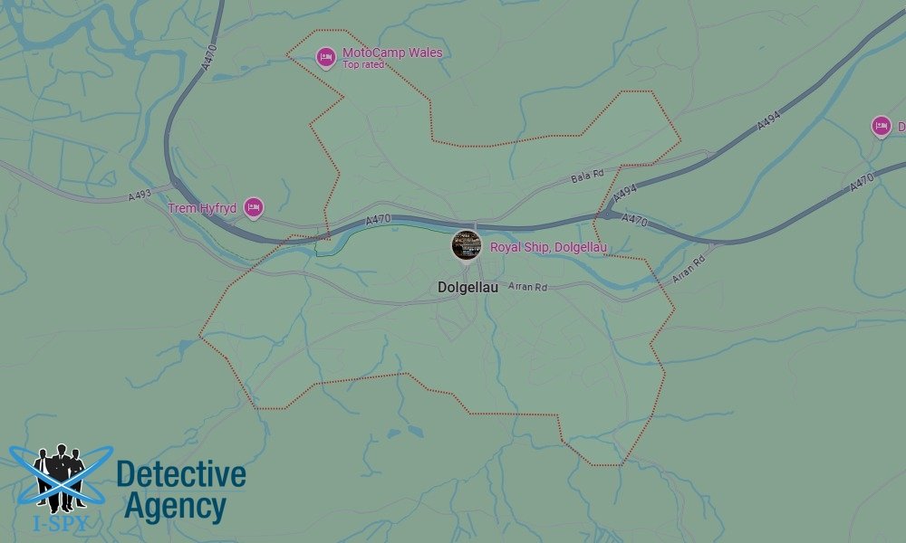 Our Detectives operate across the entire Dolgellau area