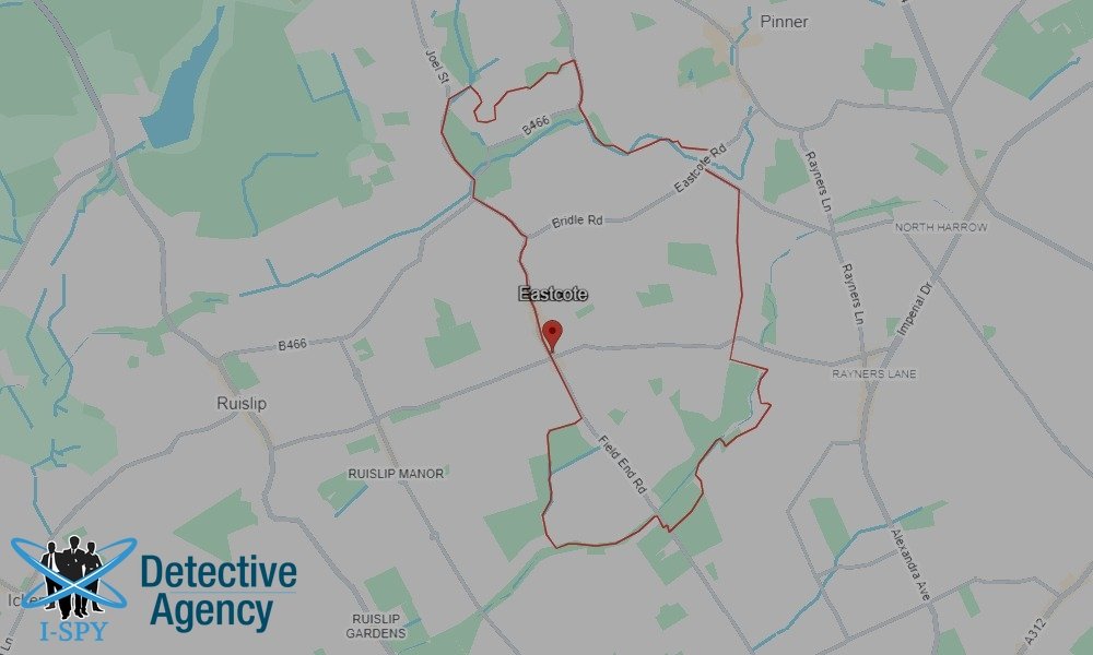 Our Detectives operate across the entire Eastcote area