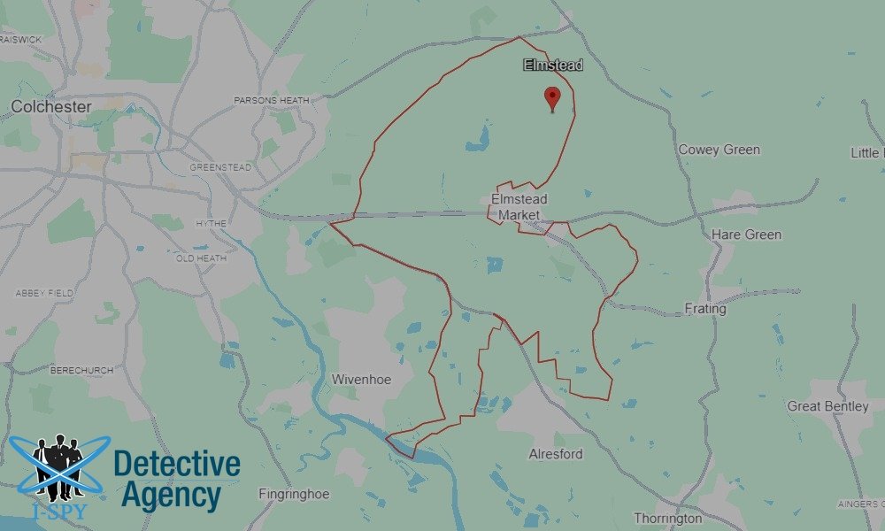 Our Detectives operate across the entire Elmstead area