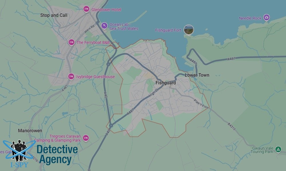 Our Detectives operate across the entire Fishguard area