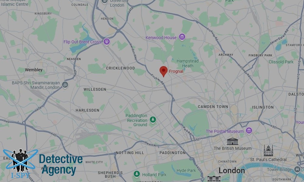 Our Detectives operate across the entire Frognal area