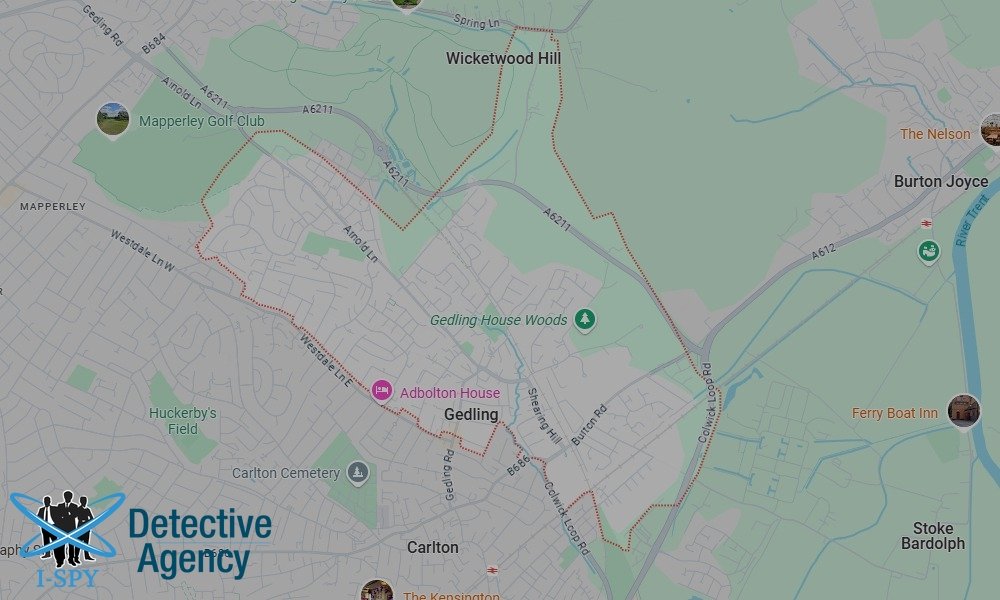Our Detectives operate across the entire Gedling area