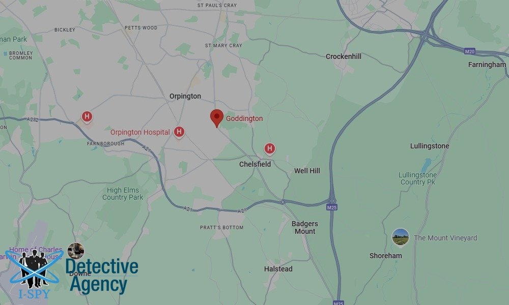 Our Detectives operate across the entire Goddington area