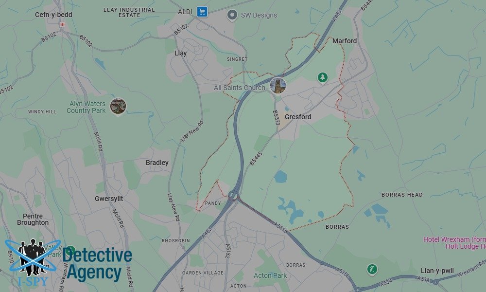 Our Detectives operate across the entire Gresford area