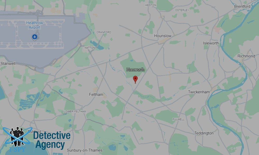 Our Detectives operate across the entire Hanworth area