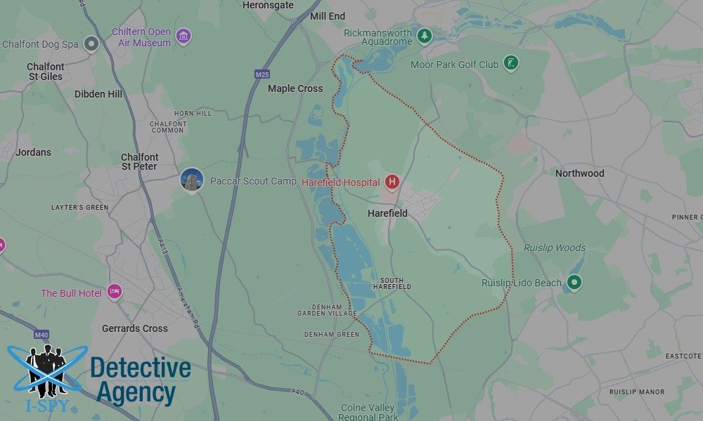 Our Detectives operate across the entire Harefield area