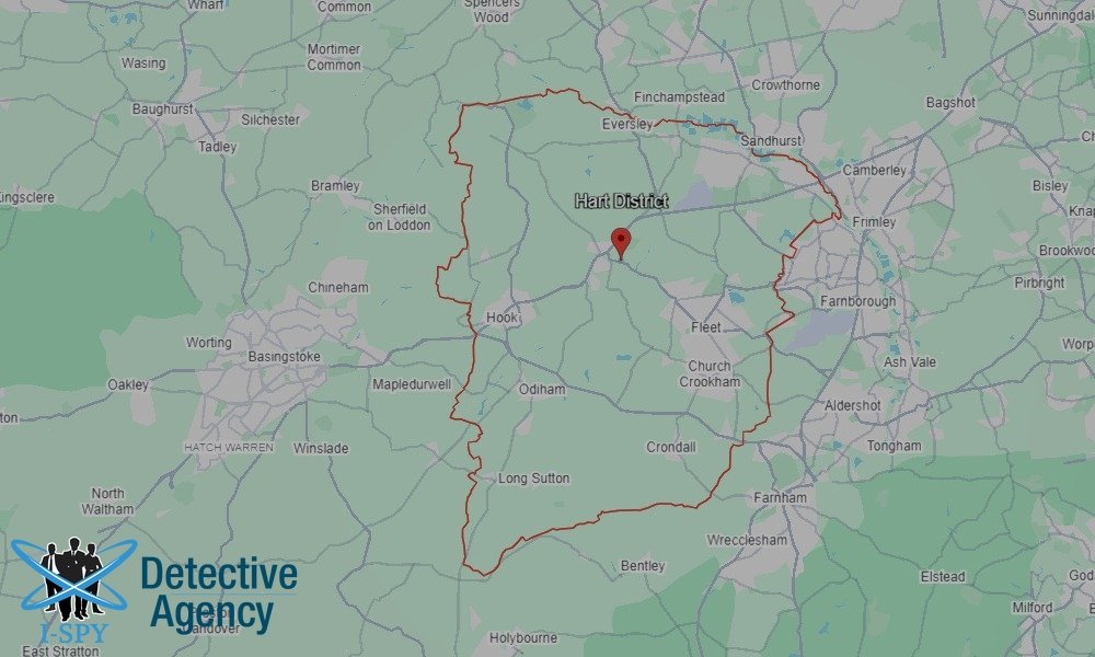 Our Detectives operate across the entire Hart area