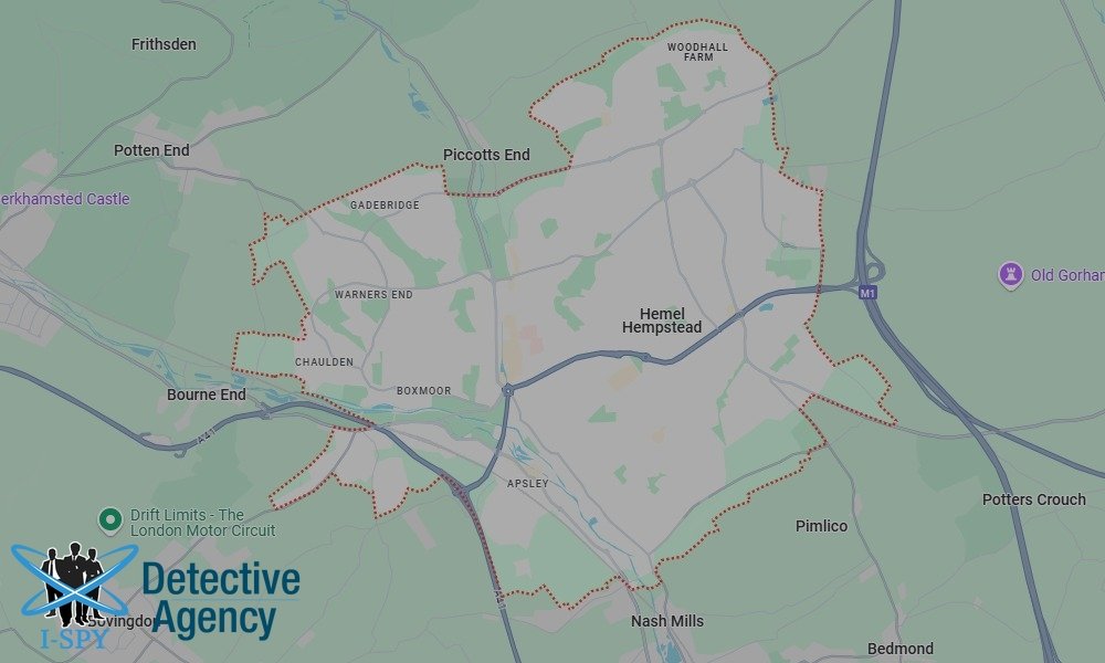 Our Detectives operate across the entire Hemel area