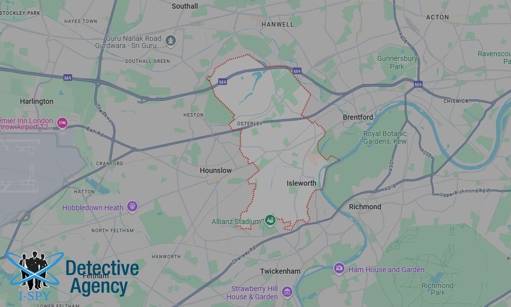 Our Detectives operate across the entire Isleworth area