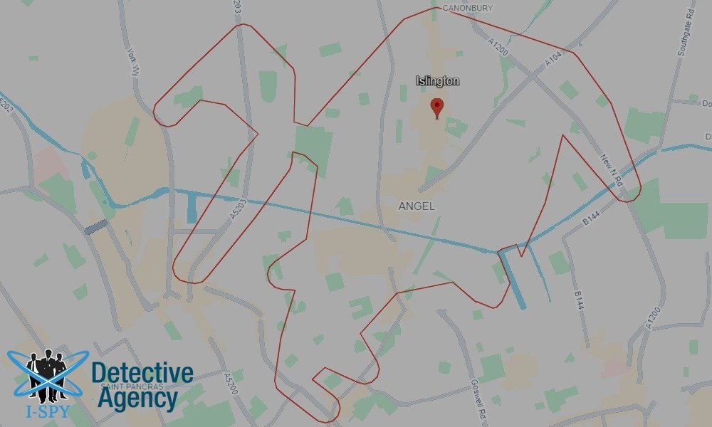 Our Detectives operate across the entire Islington area
