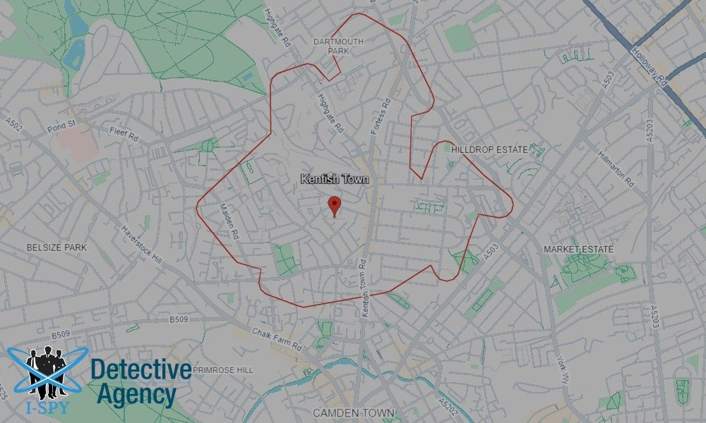 Our Detectives operate across the entire Kentish Town area