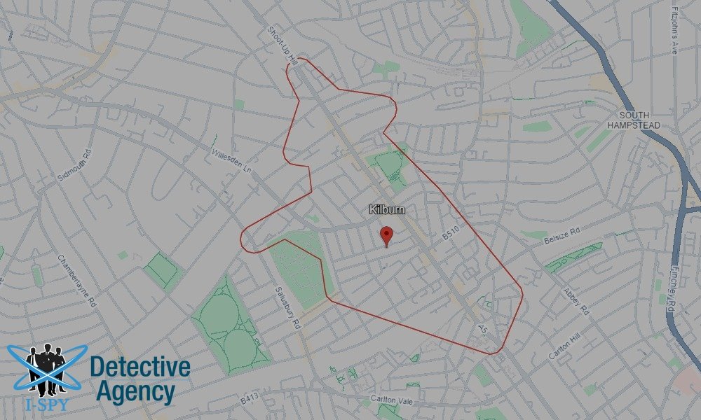 Our Detectives operate across the entire Kilburn area