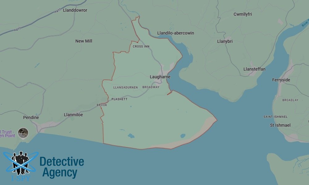 Our Detectives operate across the entire Laugharne area