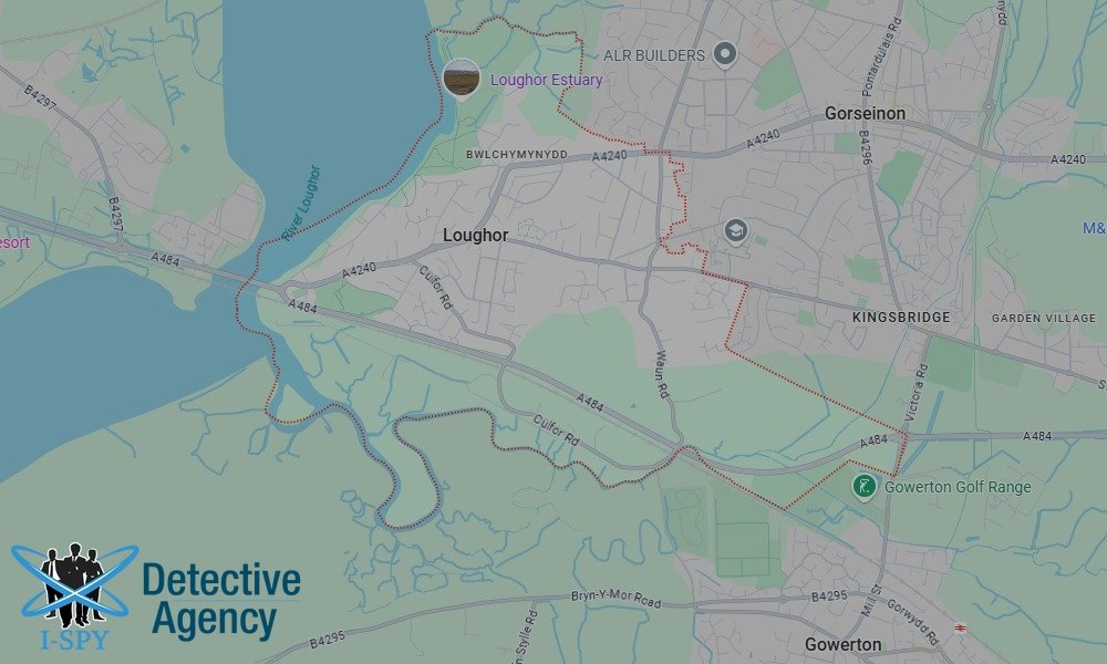 Our Detectives operate across the entire Loughor area