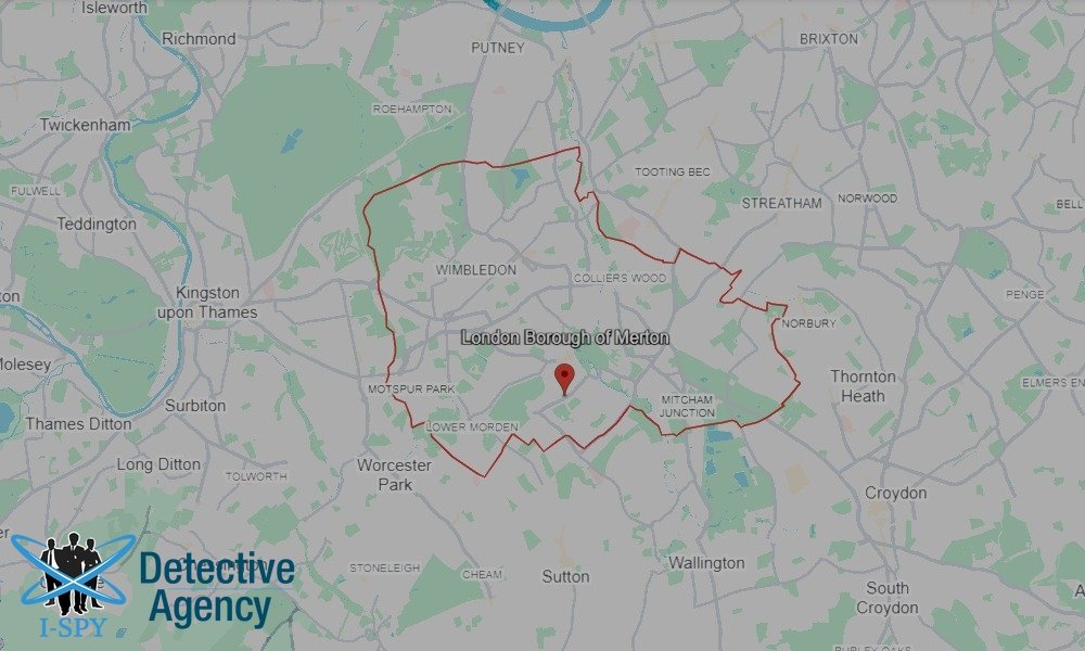 Our Detectives operate across the entire Merton area