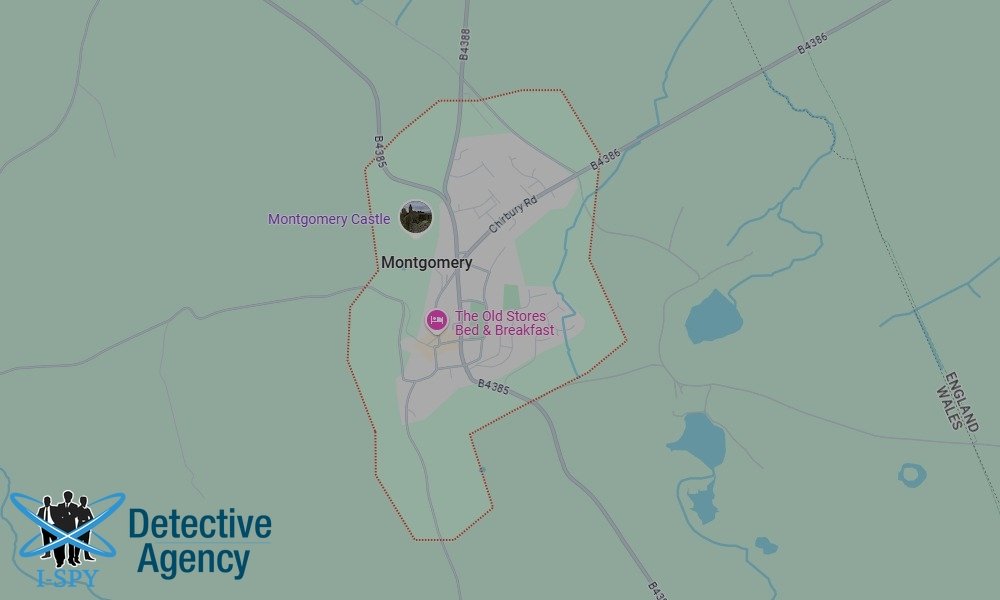 Our Detectives operate across the entire Montgomery area
