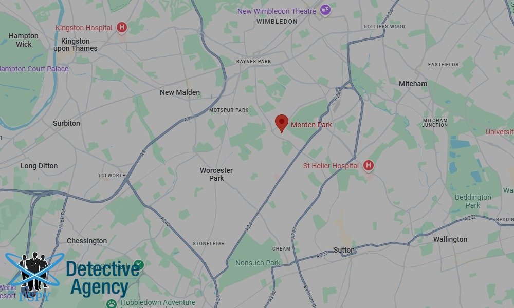 Our Detectives operate across the entire Morden Park area