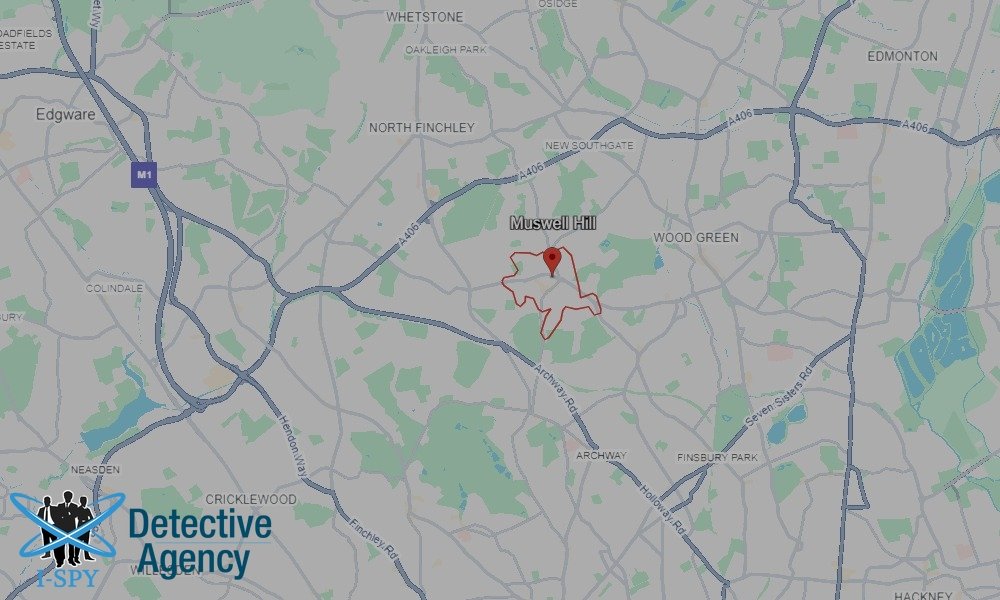 Our Detectives operate across the entire Muswell Hill area