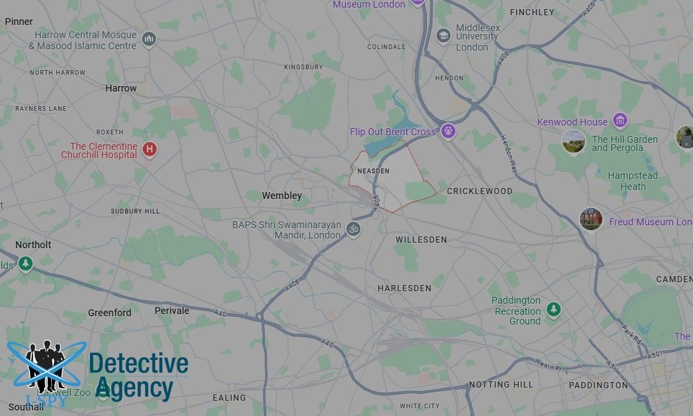 Our Detectives operate across the entire Neasden area