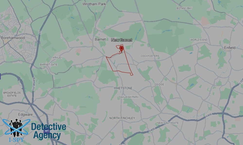 Our Detectives operate across the entire New Barnet area