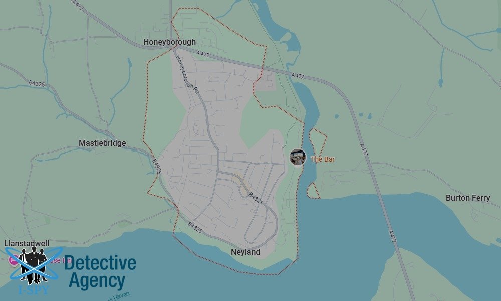 Our Detectives operate across the entire Neyland area
