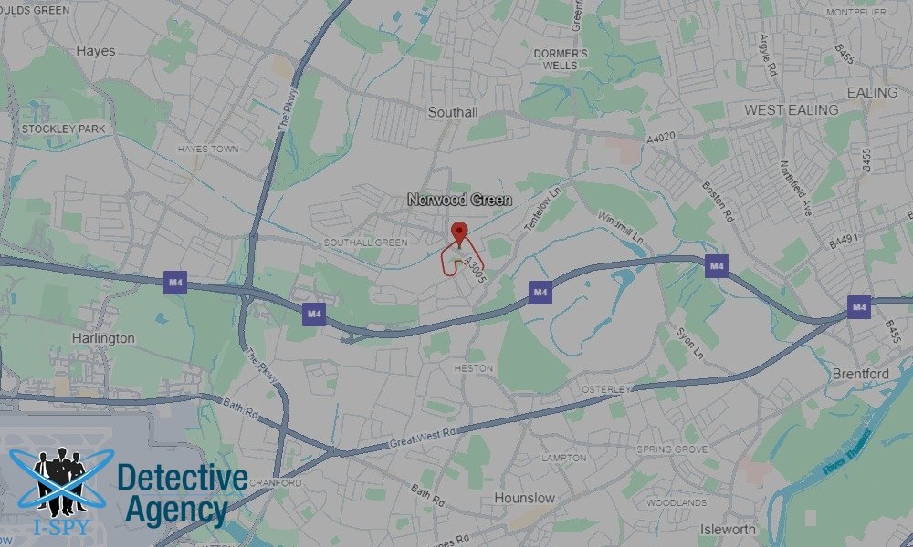 Our Detectives operate across the entire Norwood Green area