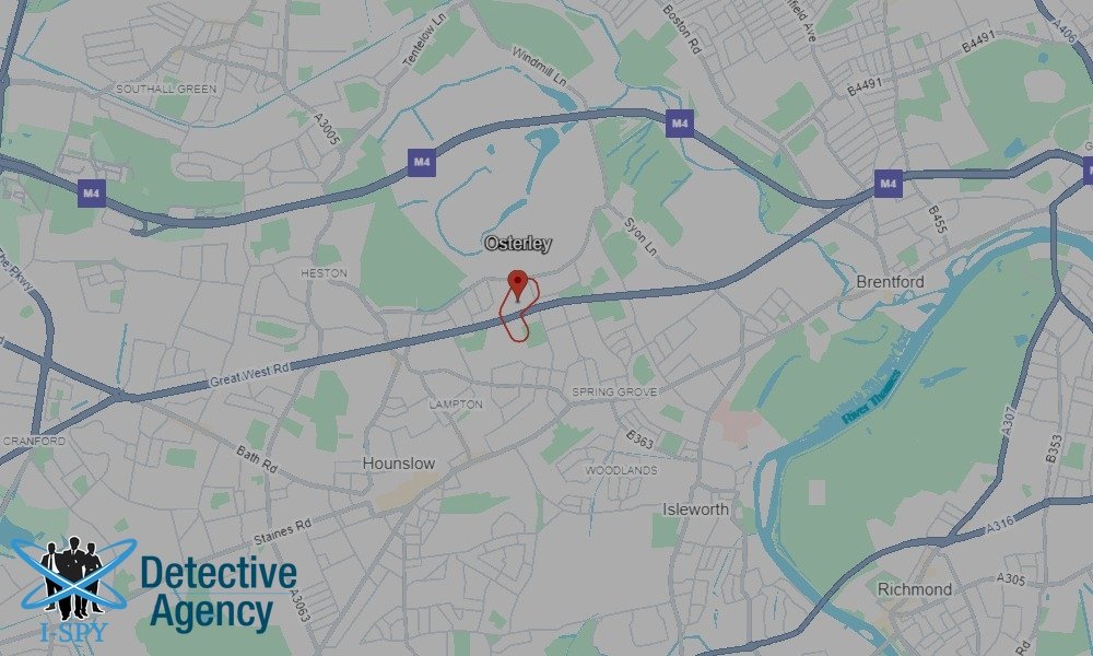 Our Detectives operate across the entire Osterley area