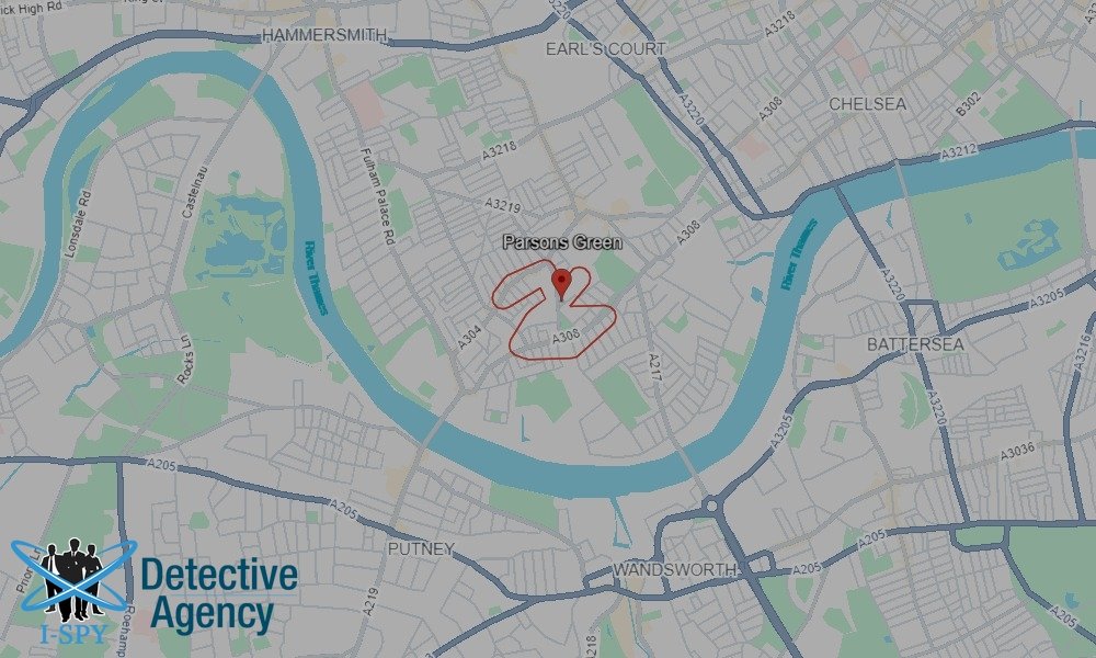 Our Detectives operate across the entire Parsons Green area